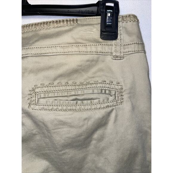 BKE Buckle Casuals Mollie Khaki Tan Pants Size 27 - Picture 8 of 10